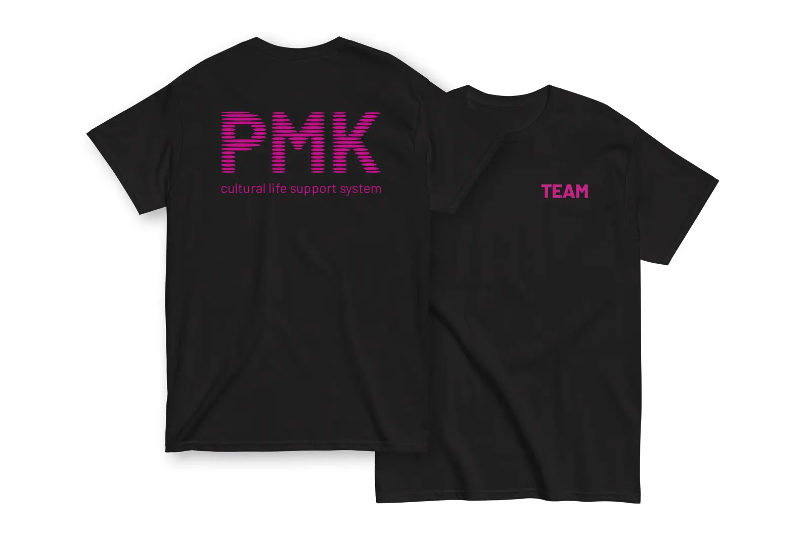 PMK — Logo auf Shirt-Mockup