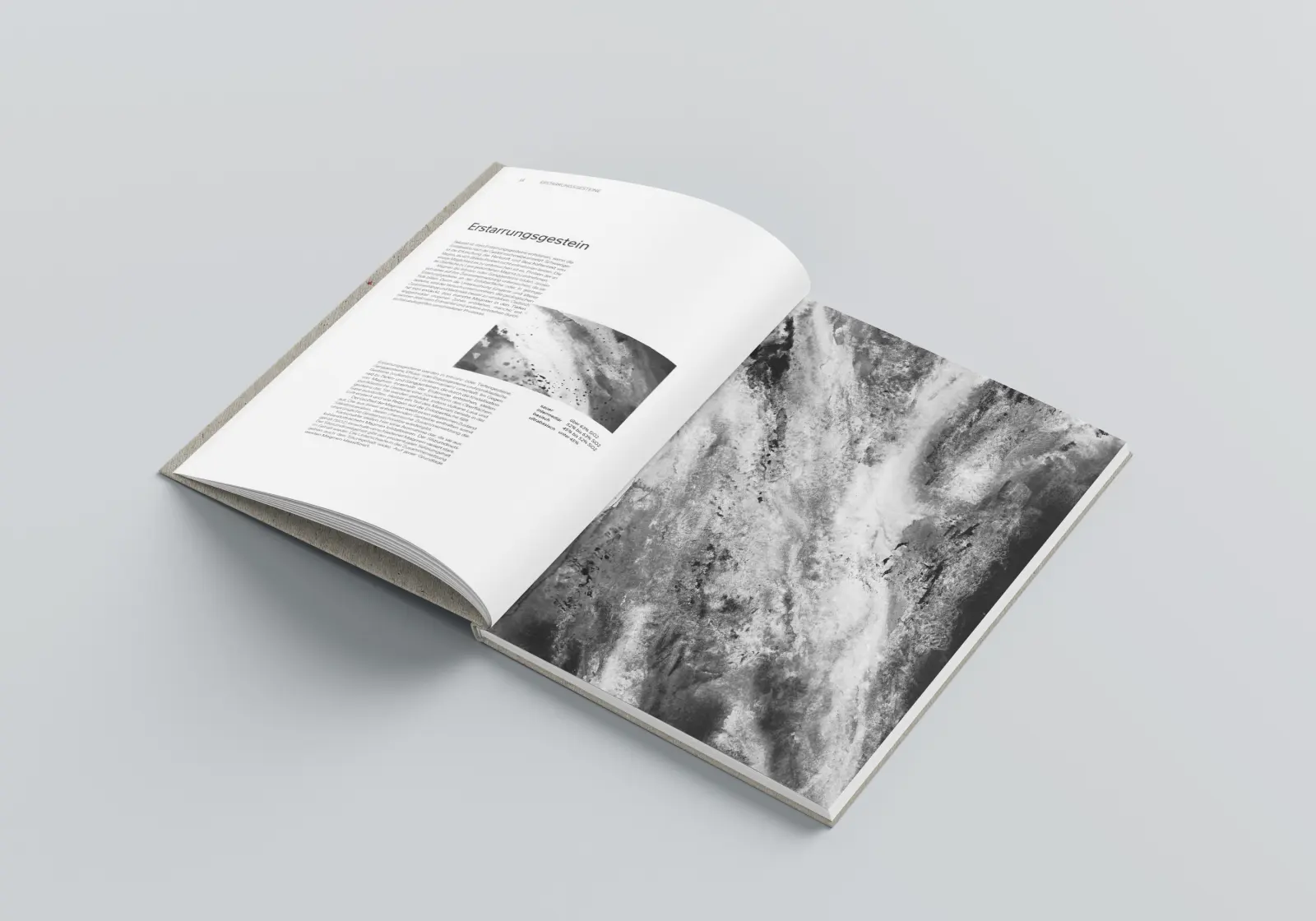 Findling — Doppelseite mit Steinstudien