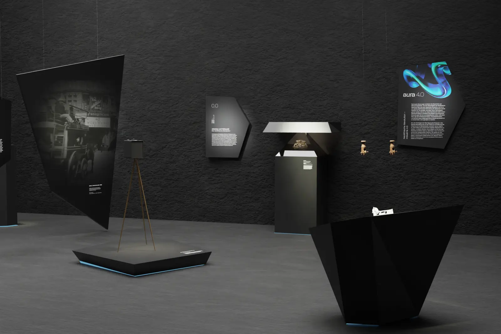 aura 4.0 — Rendering der Gesamtinszenierung